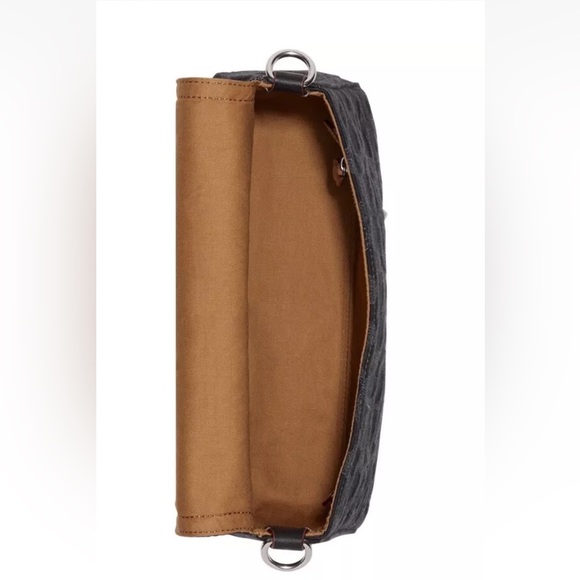 Coach Tabby Washed Denim Black Denim Signature Soft Small Shoulder Bag - Picture 3 of 14